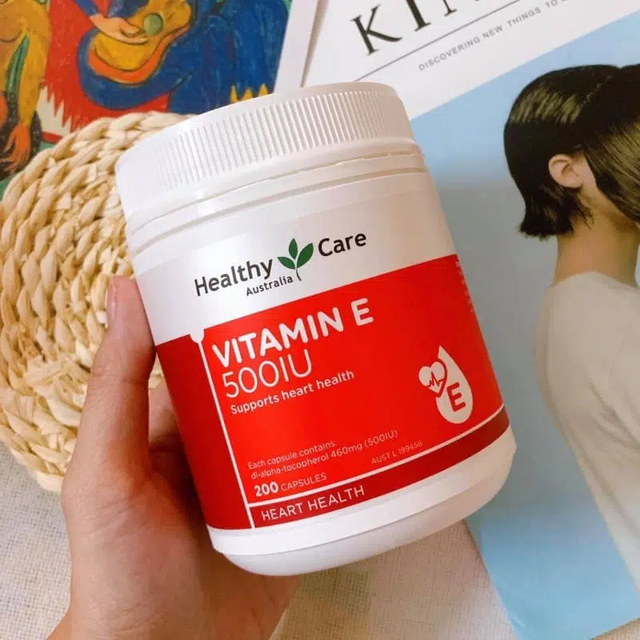 Vi&ecirc;n uống Vitamin E Healthy Care 500IU